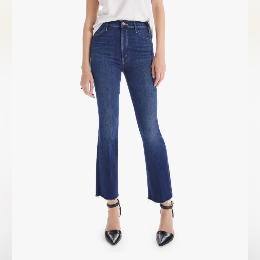 MOTHER Denim - The Hustler Ankle Fray (color: Home Moves)
